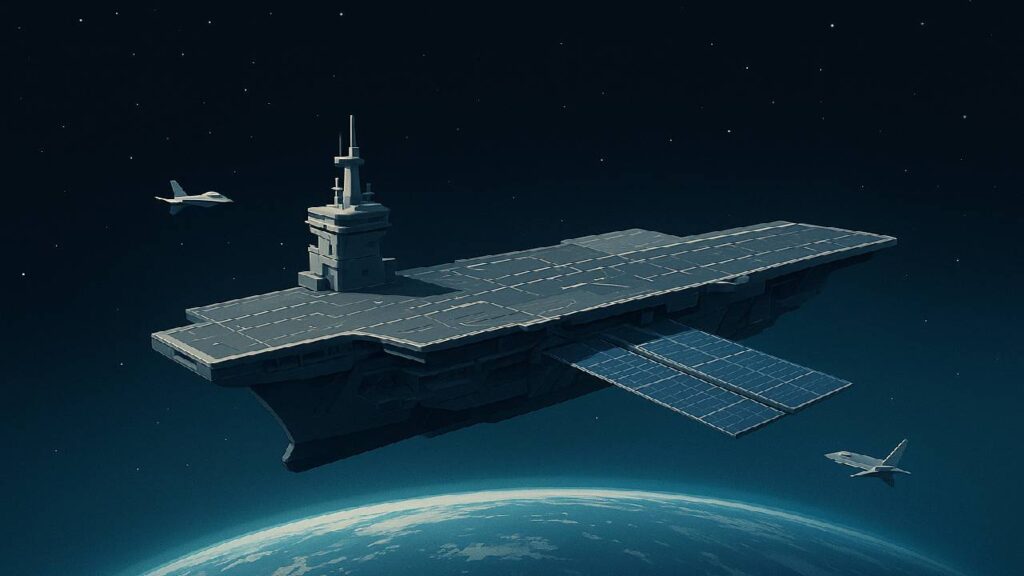 Space Force Orbital Aircraft Carrier