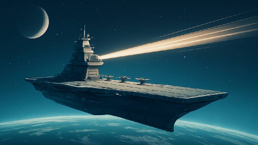 Space Force Orbital Warship Carrier