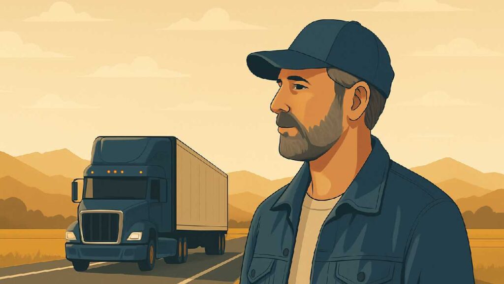 Scott Levin truck driver